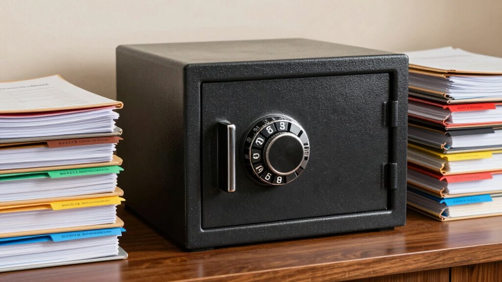 secure organized document storage