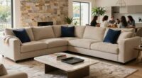 selecting comfortable family seating