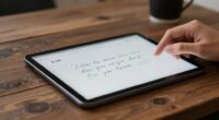 silent paper like note taking
