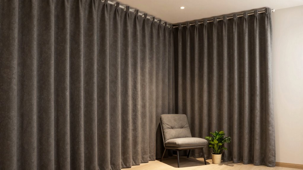 soundproof curtains enhance comfort
