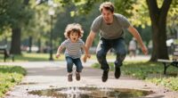 unpredictability influences father perception