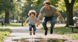 unpredictability influences father perception