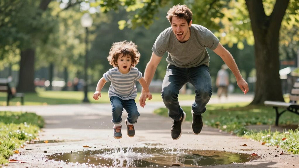 unpredictability influences father perception