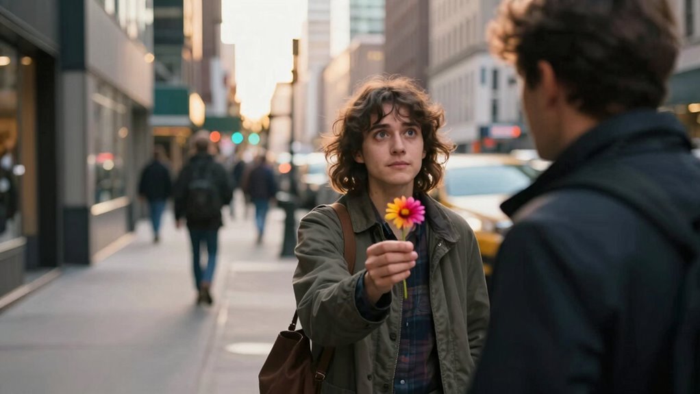 unpredictable kindness activates reward