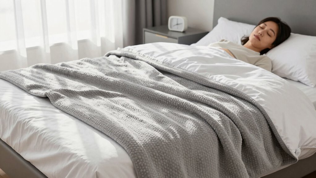 weighted blankets improve sleep naturally