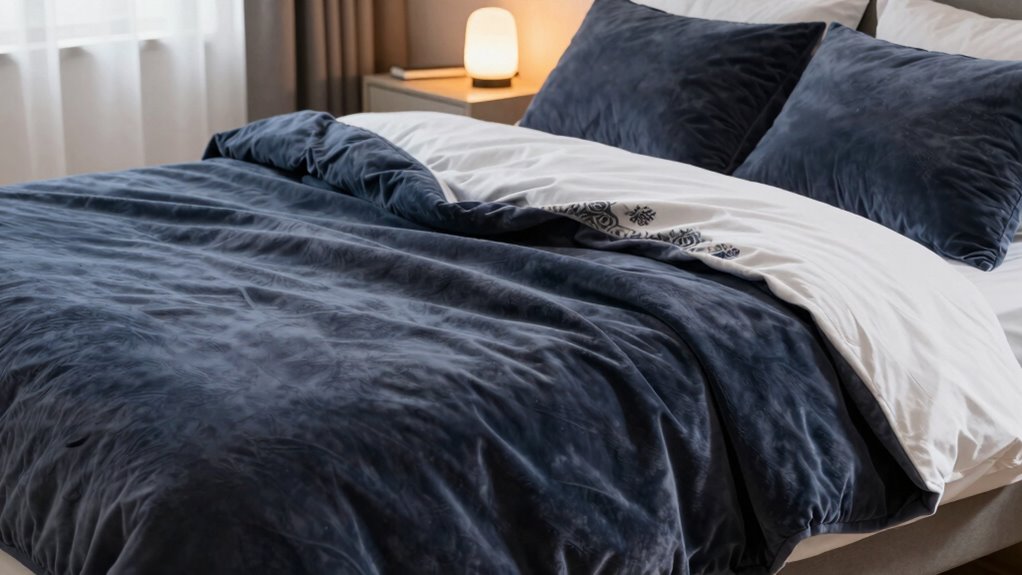 weighted blankets promote calming sleep