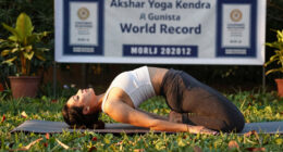 Rakul Preet Singh praises Akshar Yoga Kendraa for making 21 Guinness World Records on International Yoga Day