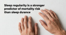 Sleep regularity is a stronger predictor of mortality risk than sleep duration