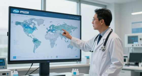 Pfizer Surges In Global Coverage