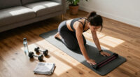 The Two Simple Tricks A Trainer Uses To Ensure Her Home Dumbbell Workouts Stay Effective